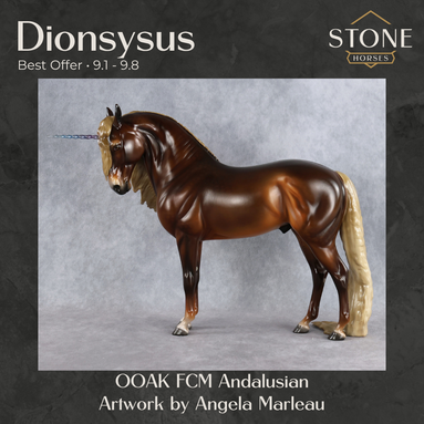 Dionysus OOAK FCM Andalusian by Angela Marleau Best Offer 9.1.2026