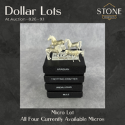 Dollar Auctions: Micro Lot of Four Models 8.26.2026