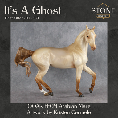 It's A Ghost OOAK EFCM Arabian Mare by Kristen Cermele Best Offer 9.1.2026