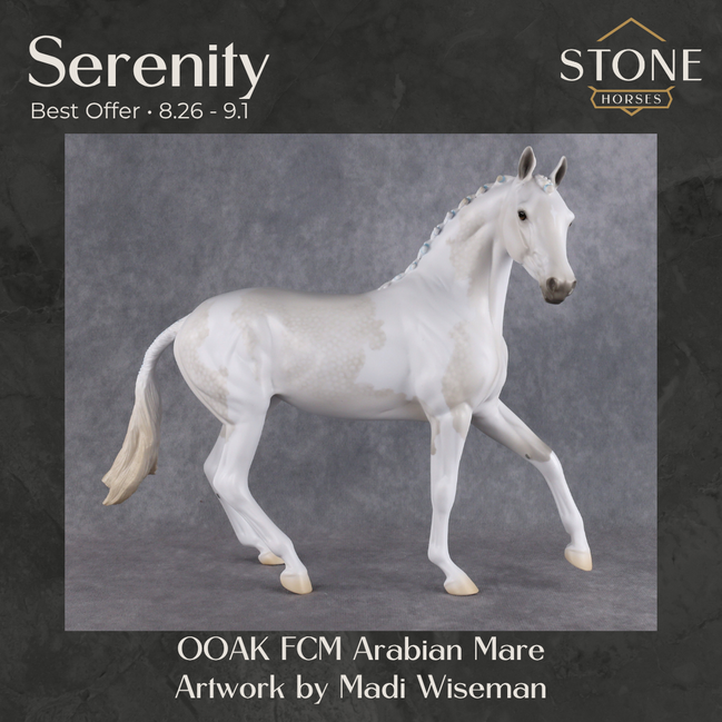 Serenity OOAK FCM Arabian Mare by Madi Wiseman Best Offer 8.26.2026