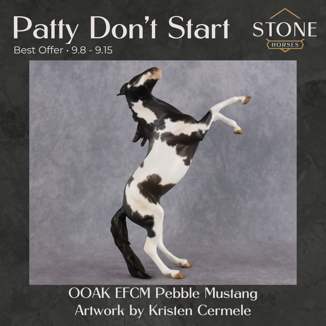 Patty Don't Start OOAK EFCM Pebble Mustang by Kristen Cermele Best Offer 9.8.2026