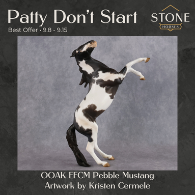Patty Don't Start OOAK EFCM Pebble Mustang by Kristen Cermele Best Offer 9.8.2026