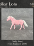 Dollar Auctions: Pink Flocked Chip Pony from Equilocity 2026 8.26.2026