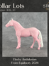 Dollar Auctions: Pink Flocked Chip Andalusian from Equilocity 2026 8.26.2026