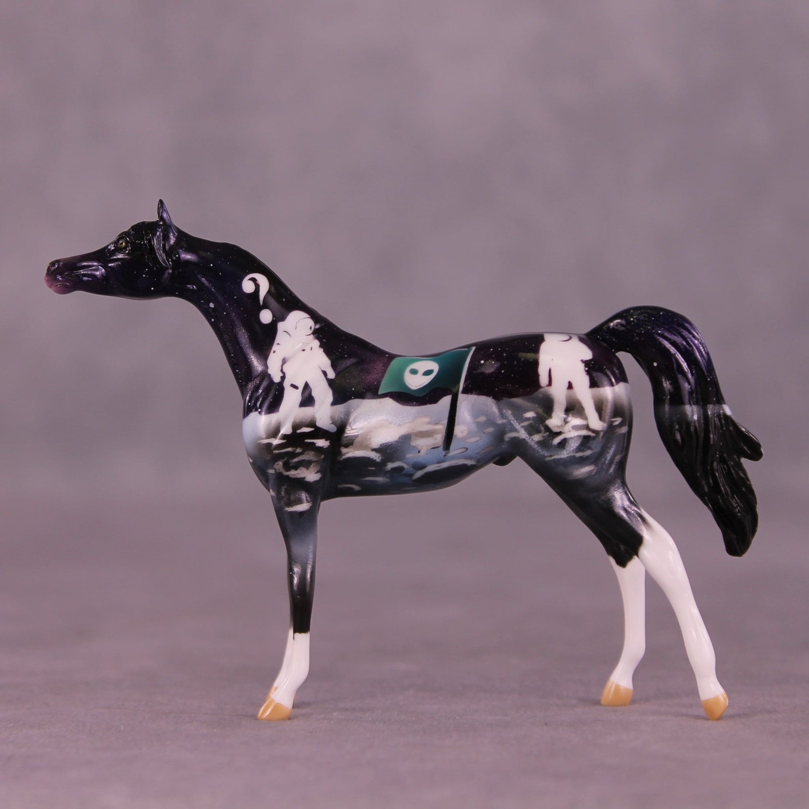 Moon Landing OOAK Chip Arabian by Kike (Enrique) Duarte MM25 Group C