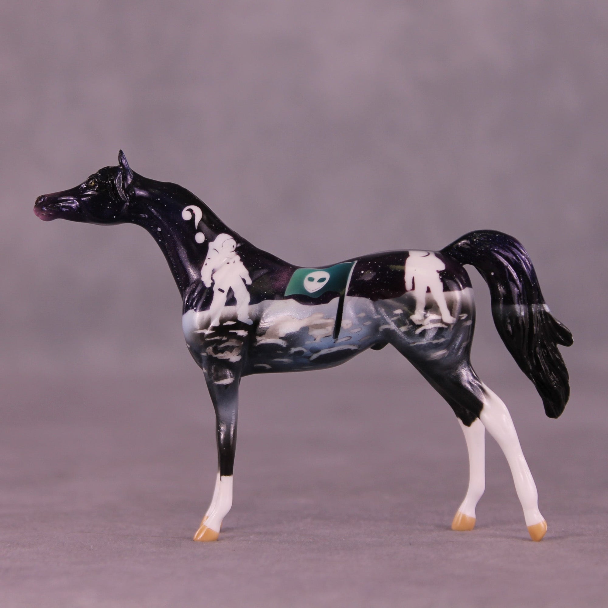 Moon Landing OOAK Chip Arabian by Kike (Enrique) Duarte MM25 Group C