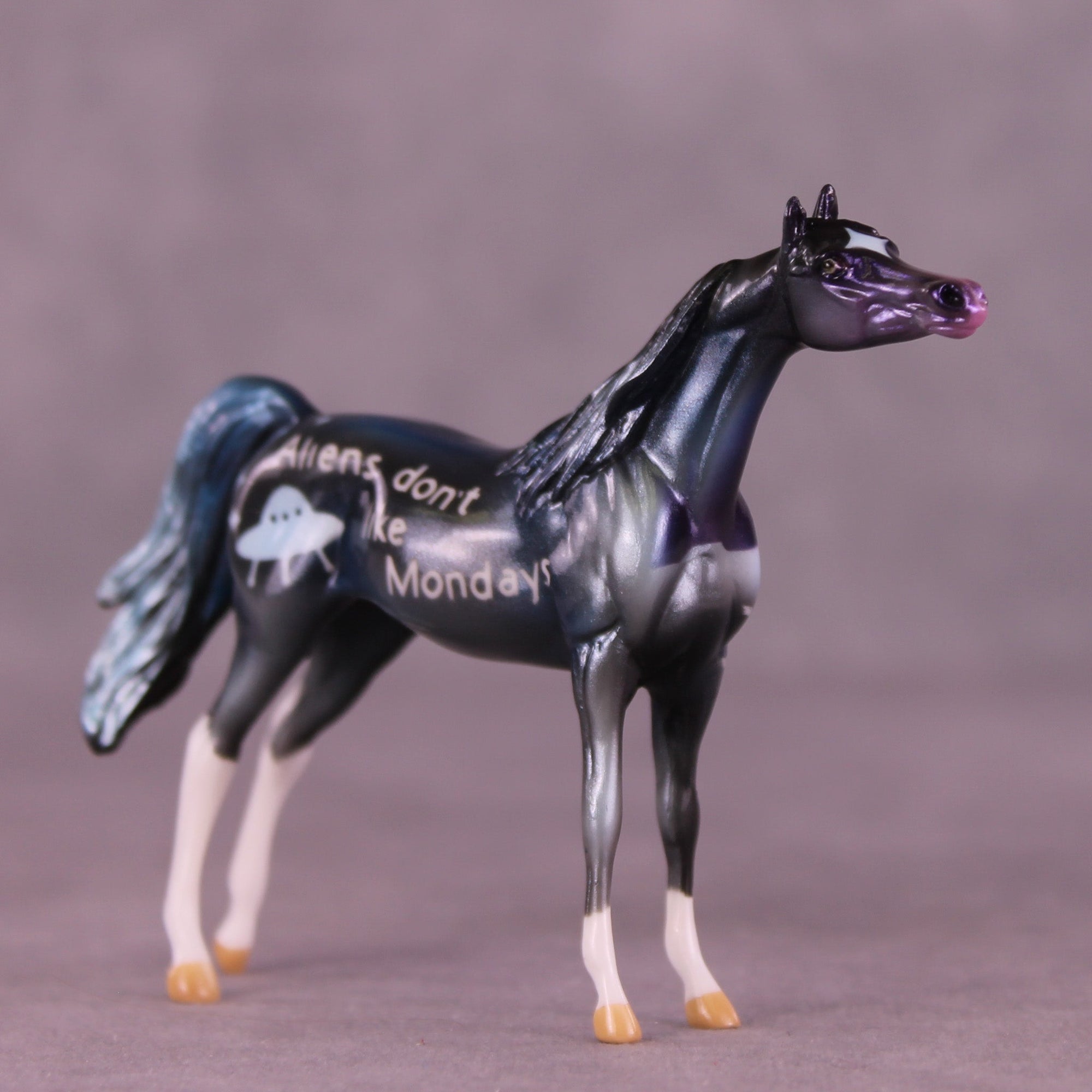 Moon Landing OOAK Chip Arabian by Kike (Enrique) Duarte MM25 Group C