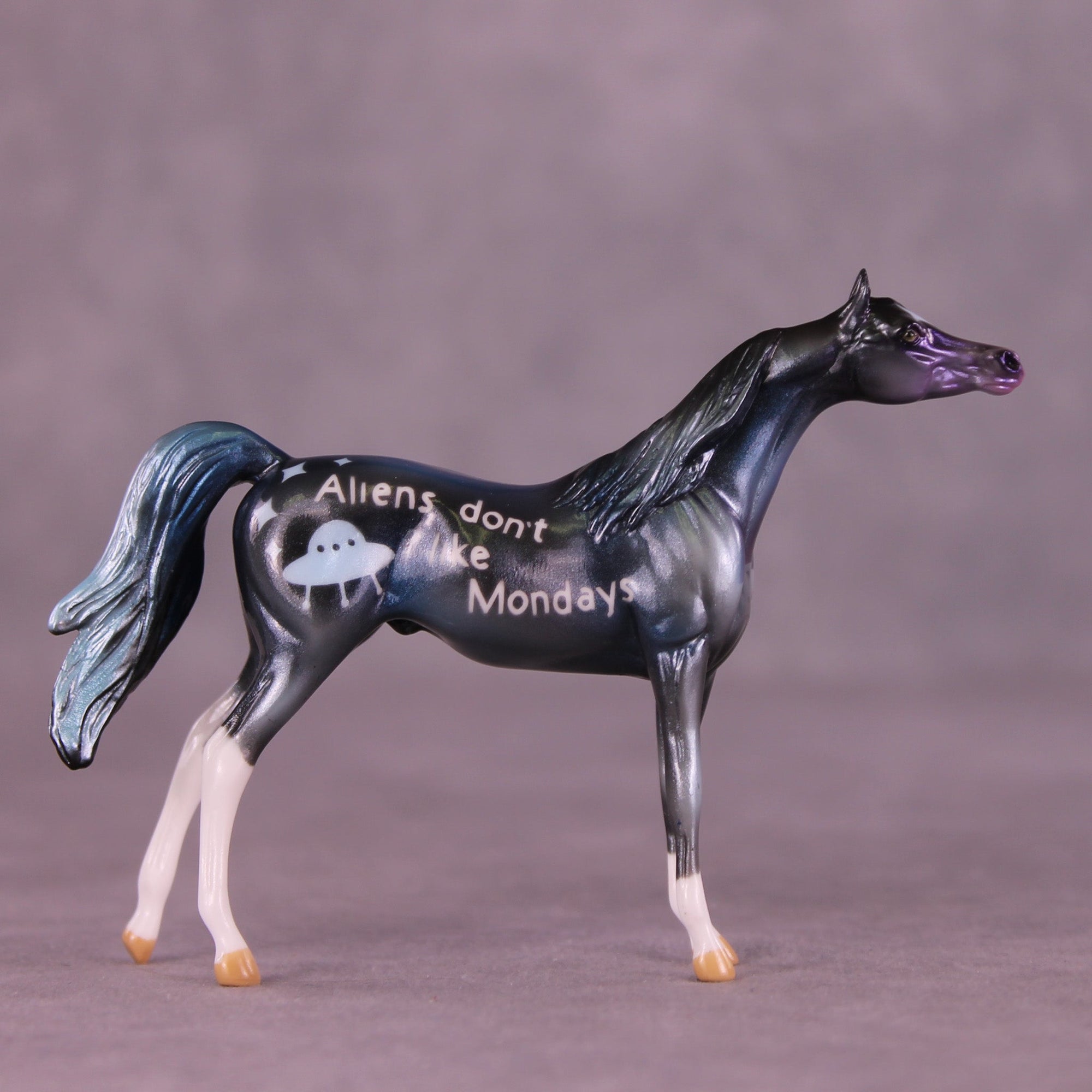 Moon Landing OOAK Chip Arabian by Kike (Enrique) Duarte MM25 Group C