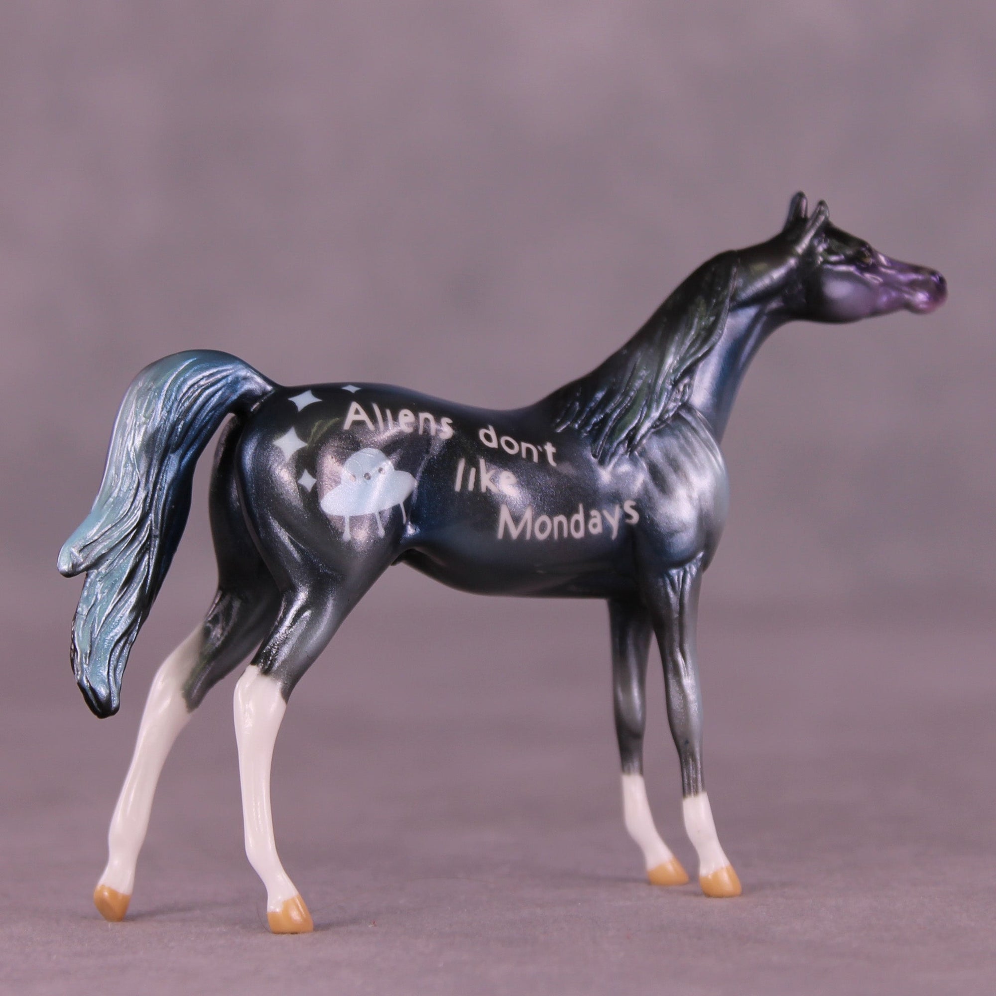 Moon Landing OOAK Chip Arabian by Kike (Enrique) Duarte MM25 Group C