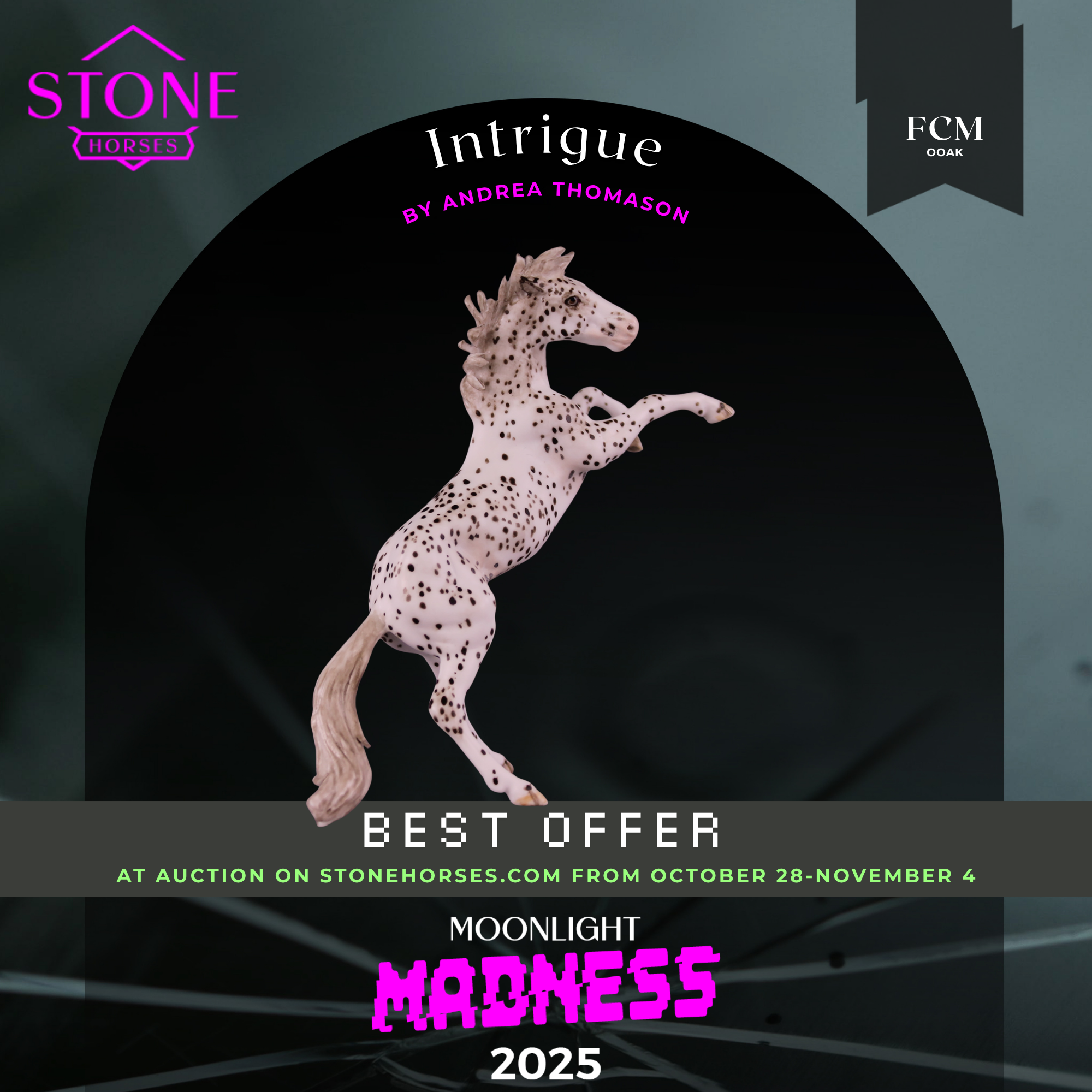 Intrigue OOAK FCM Chip Mustang by Andrea Thomason MM25