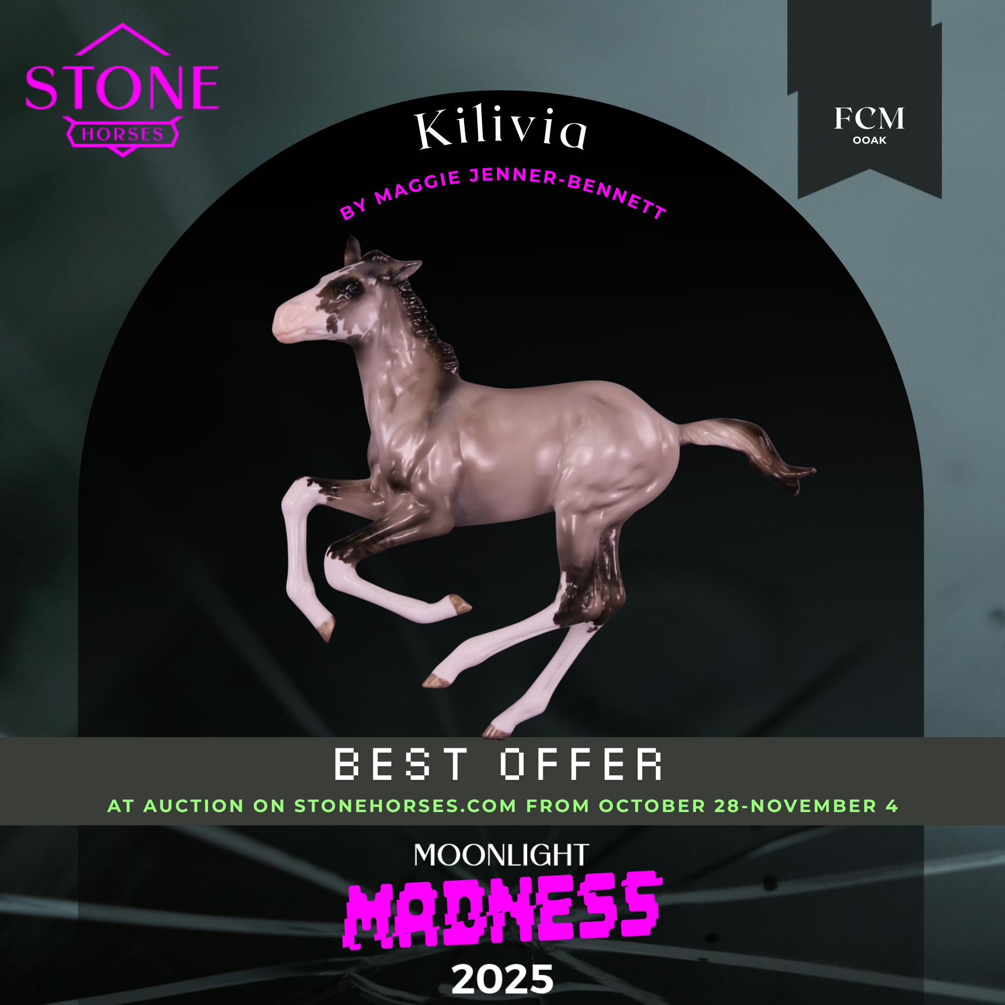 Killivia OOAK FCM Pimento by Maggie Jenner-Bennett MM25