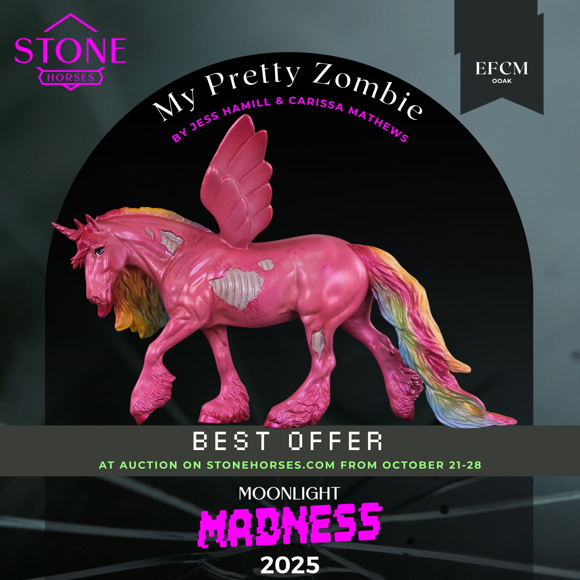 Preview: My Pretty Zombie OOAK EFCM Irish Cob by Jess Hamill MM25