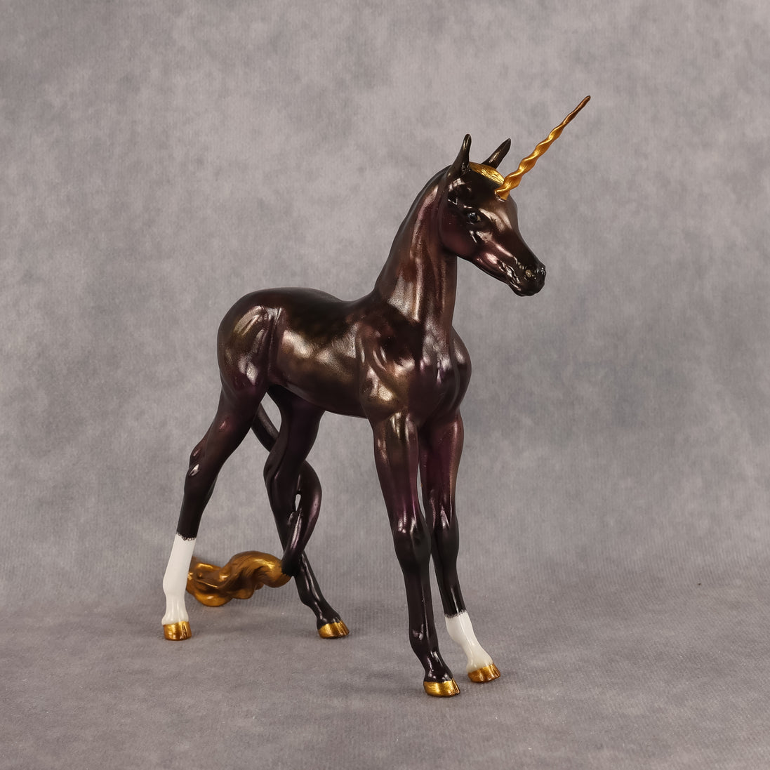 Moonstone OOAK EFCM Arabian Foal by Kristen Cermele GS26