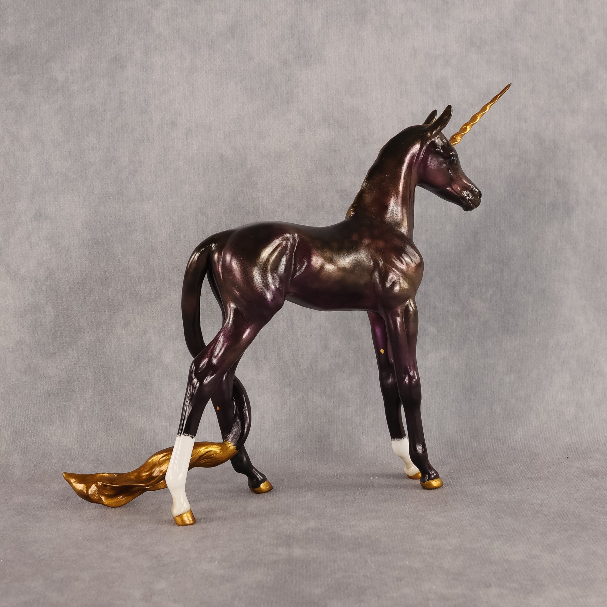 Moonstone OOAK EFCM Arabian Foal by Kristen Cermele GS26