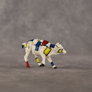 Mooondrain I OOAK Chip Cow by Kristen Cermele GS26