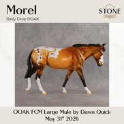 Morel OOAK FCM Large Mule by Dawn Quick DDOOAKs26