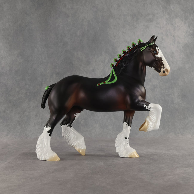 Mr. Ladybug OOAK FCM Trotting Drafter by Jess Hamill SHCF26