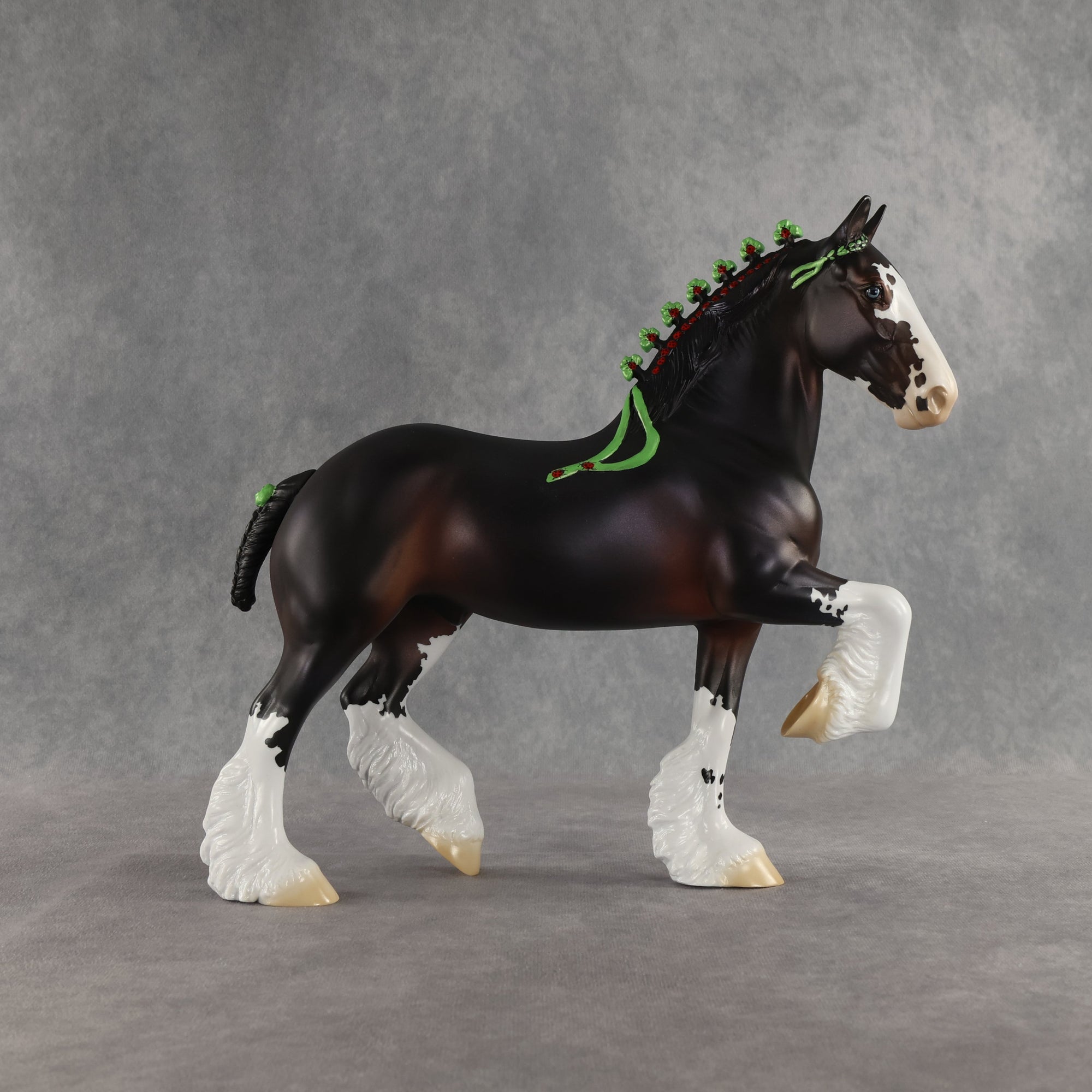 Mr. Ladybug OOAK FCM Trotting Drafter by Jess Hamill SHCF26