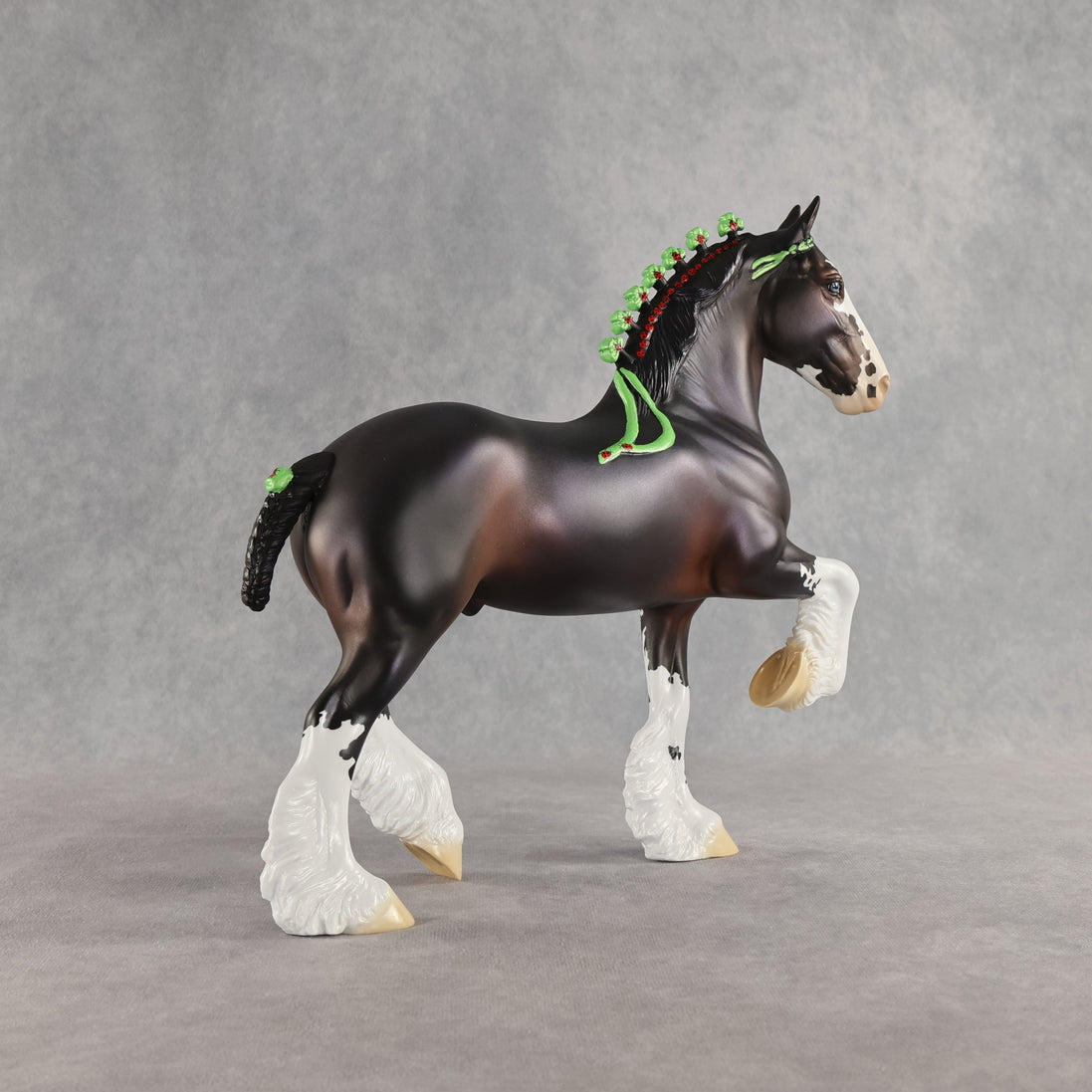 Mr. Ladybug OOAK FCM Trotting Drafter by Jess Hamill SHCF26