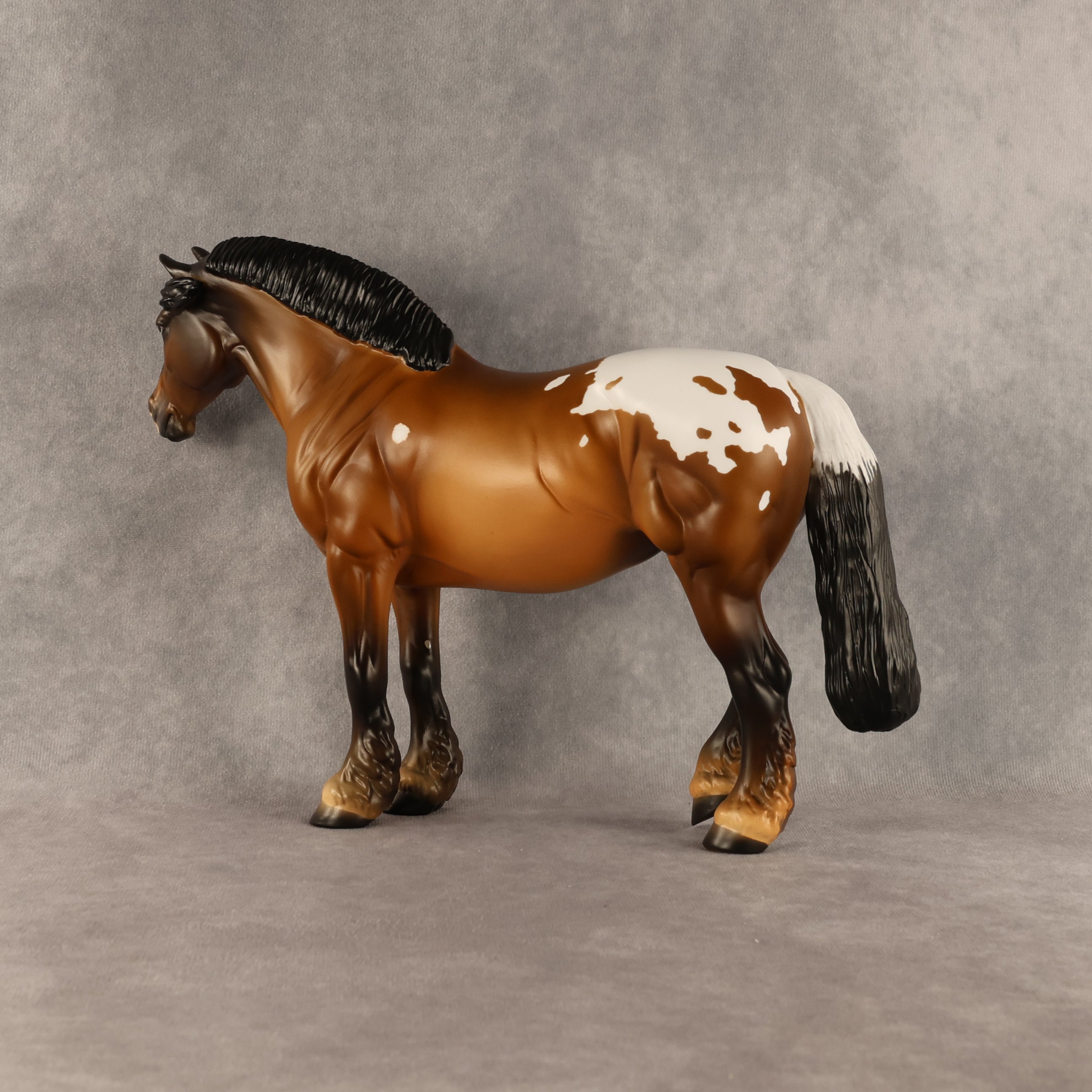 Muddied Terrain OOAK FCM Bunny by Alex Fortman SHCF26