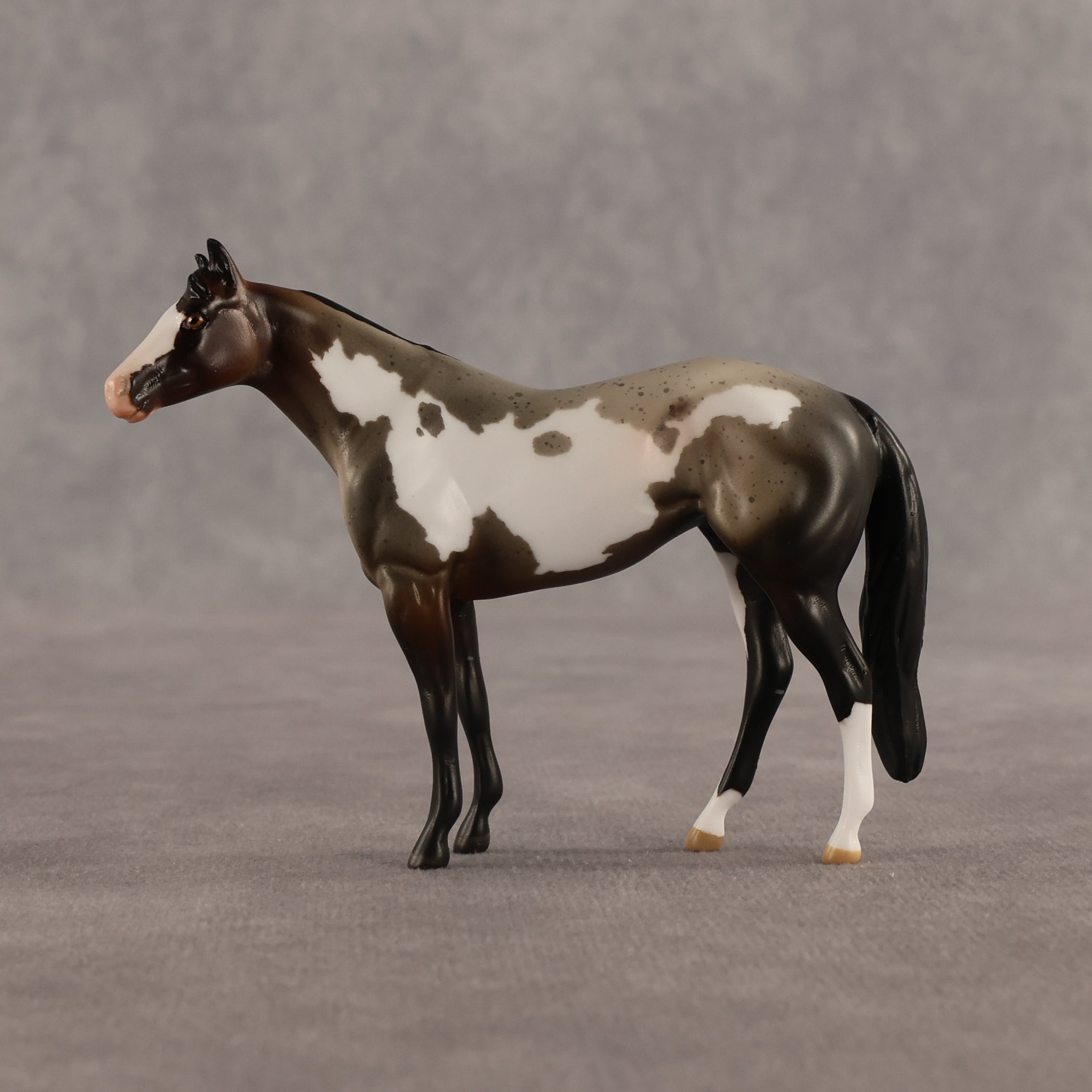 Mudflap & Dusty OOAK Chip FCM Stock Horse & Chip Foal by Anna Rieck SCD26