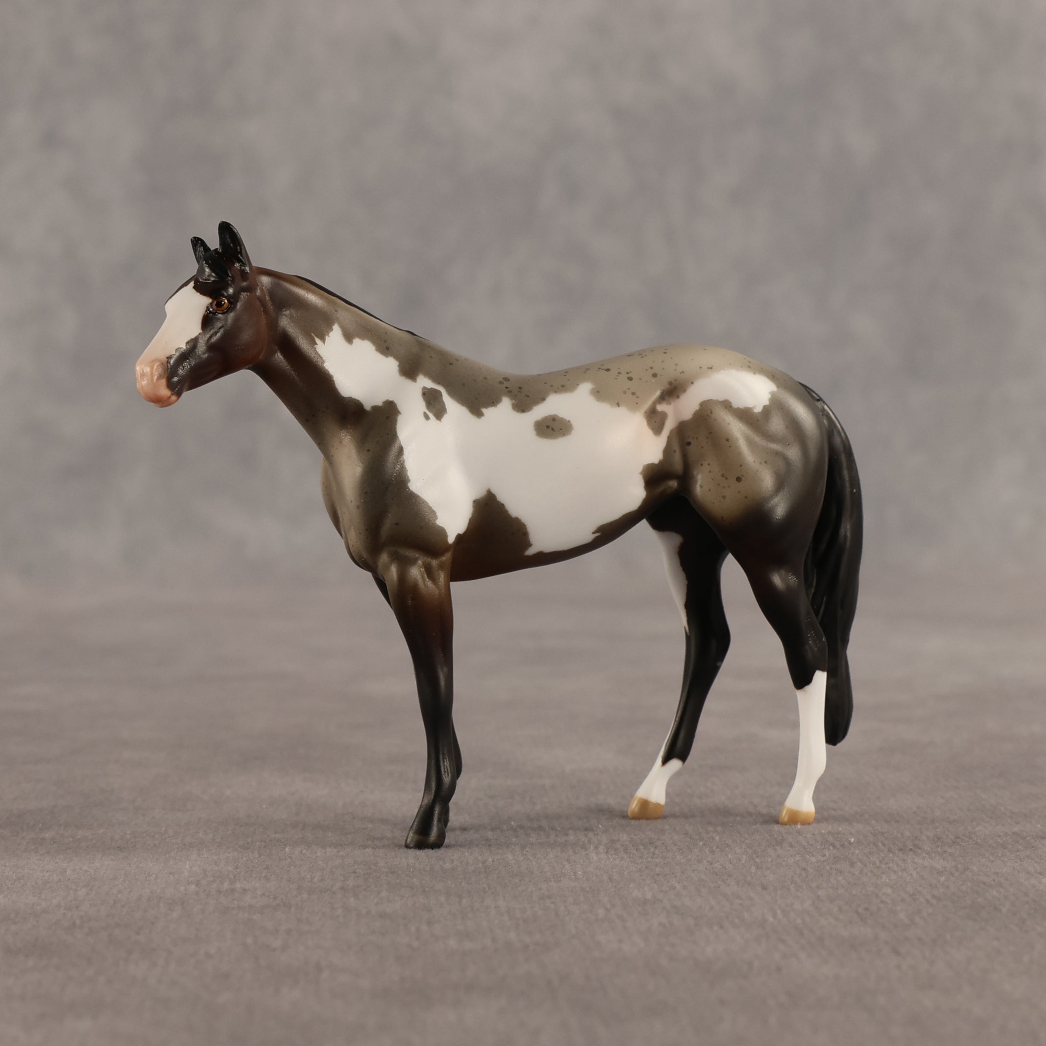 Mudflap & Dusty OOAK Chip FCM Stock Horse & Chip Foal by Anna Rieck SCD26