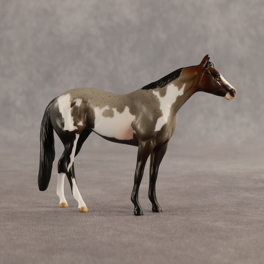 Mudflap & Dusty OOAK Chip FCM Stock Horse & Chip Foal by Anna Rieck SCD26