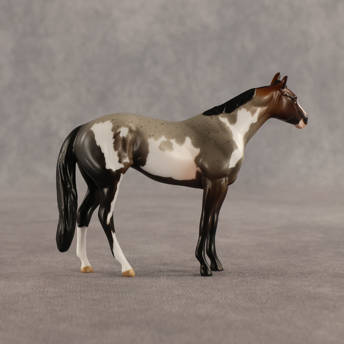 Mudflap & Dusty OOAK Chip FCM Stock Horse & Chip Foal by Anna Rieck SCD26