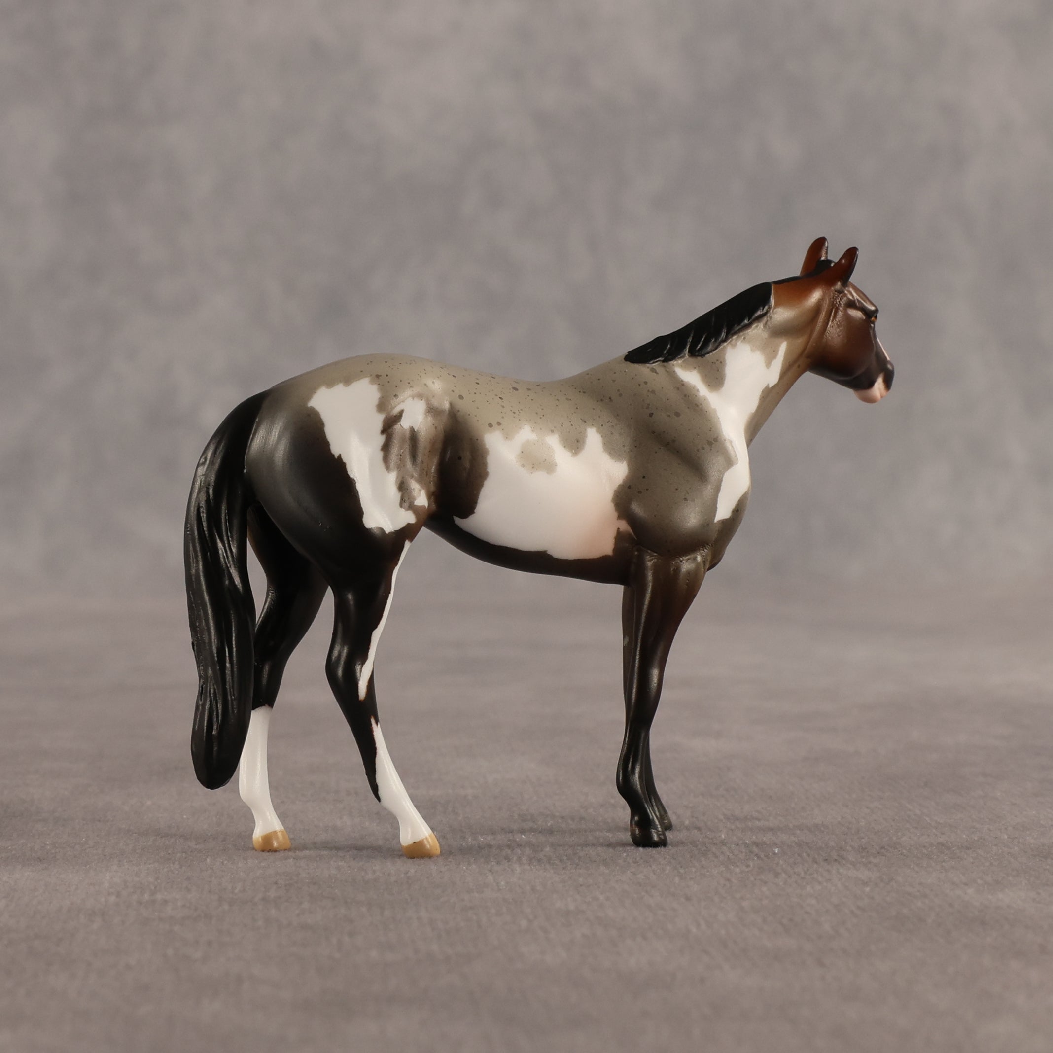 Mudflap & Dusty OOAK Chip FCM Stock Horse & Chip Foal by Anna Rieck SCD26
