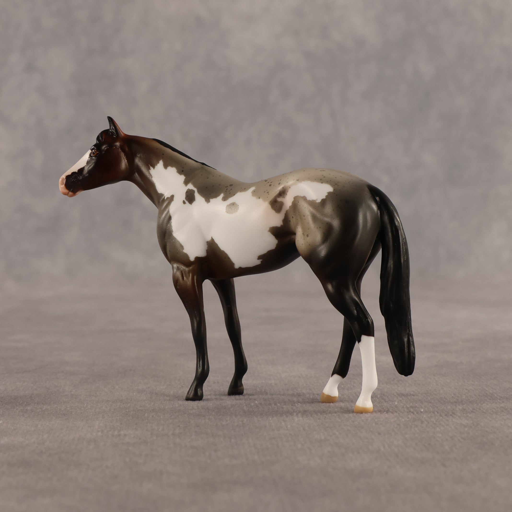 Mudflap & Dusty OOAK Chip FCM Stock Horse & Chip Foal by Anna Rieck SCD26
