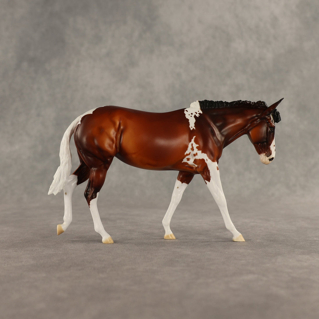 Muletta's Waltz OOAK FCM Pebble Mule  by Dawn Quick SHCF26