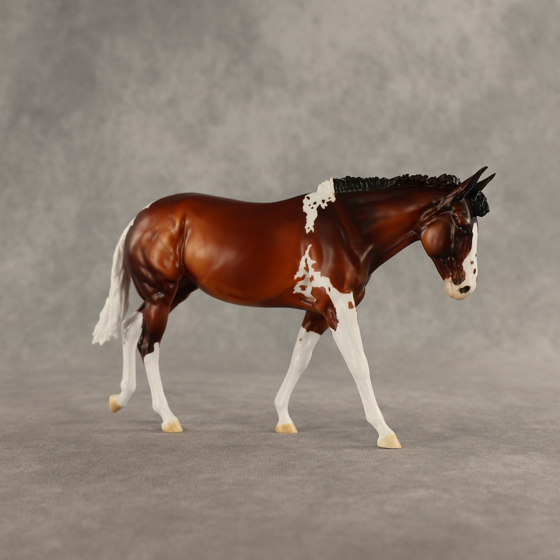 Muletta's Waltz OOAK FCM Pebble Mule  by Dawn Quick SHCF26