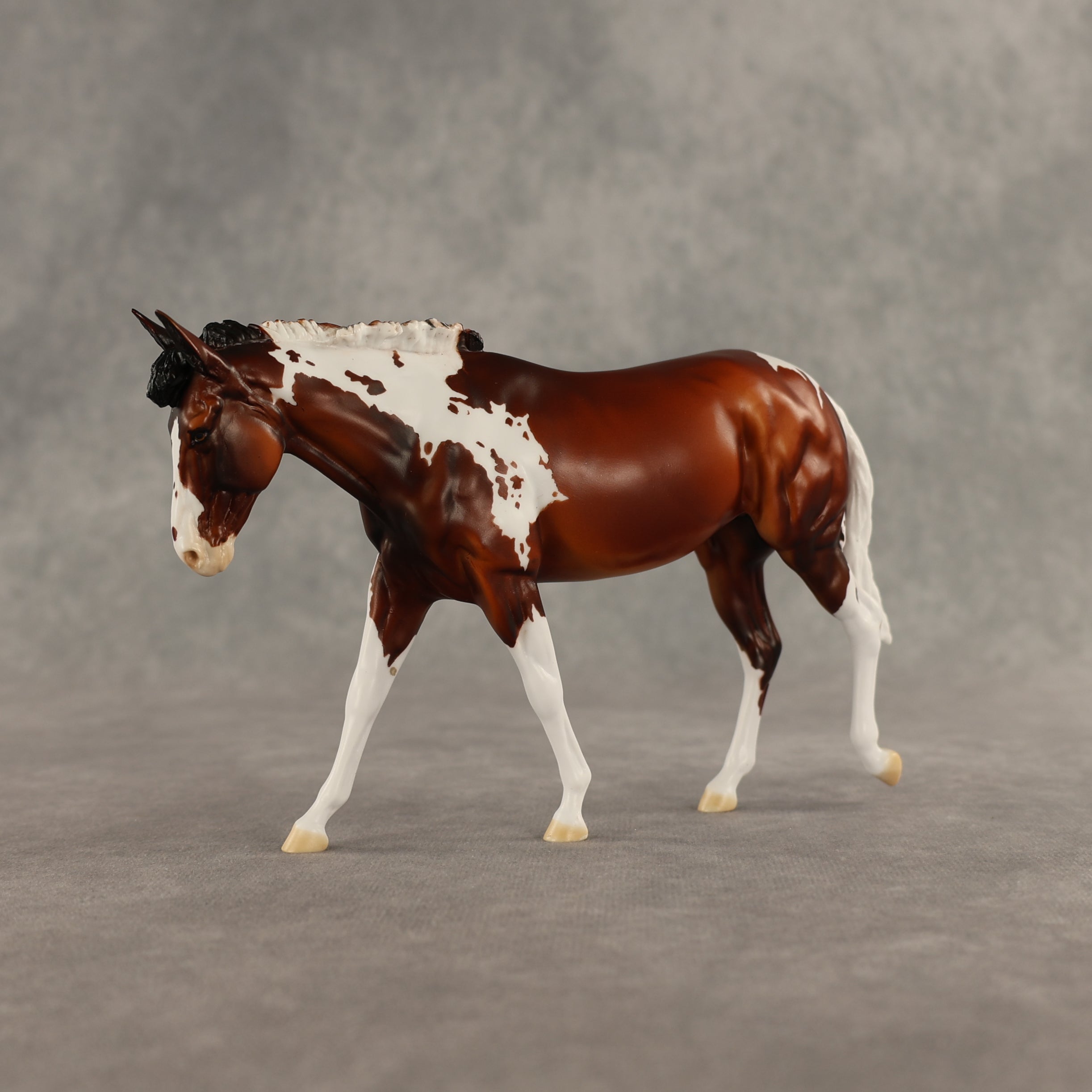 Muletta's Waltz OOAK FCM Pebble Mule  by Dawn Quick SHCF26