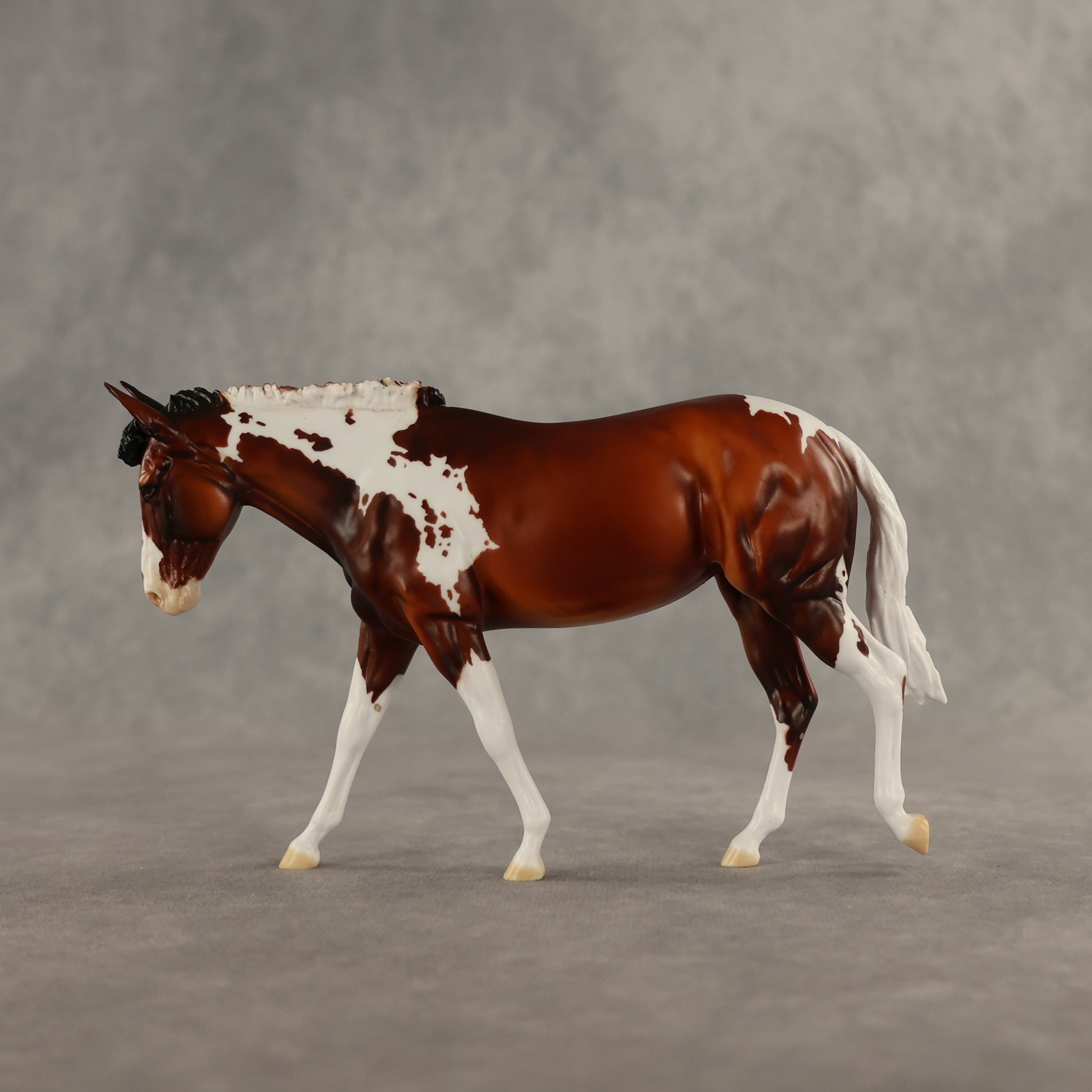 Muletta's Waltz OOAK FCM Pebble Mule  by Dawn Quick SHCF26