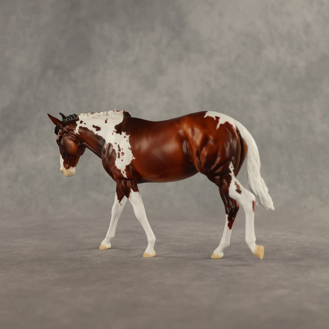 Muletta's Waltz OOAK FCM Pebble Mule  by Dawn Quick SHCF26