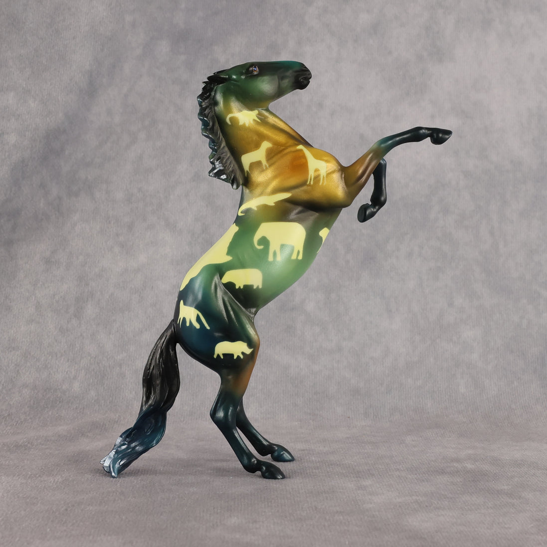 OOAK Pebble Mustang Blind Bag by Enrique Duarte WC26