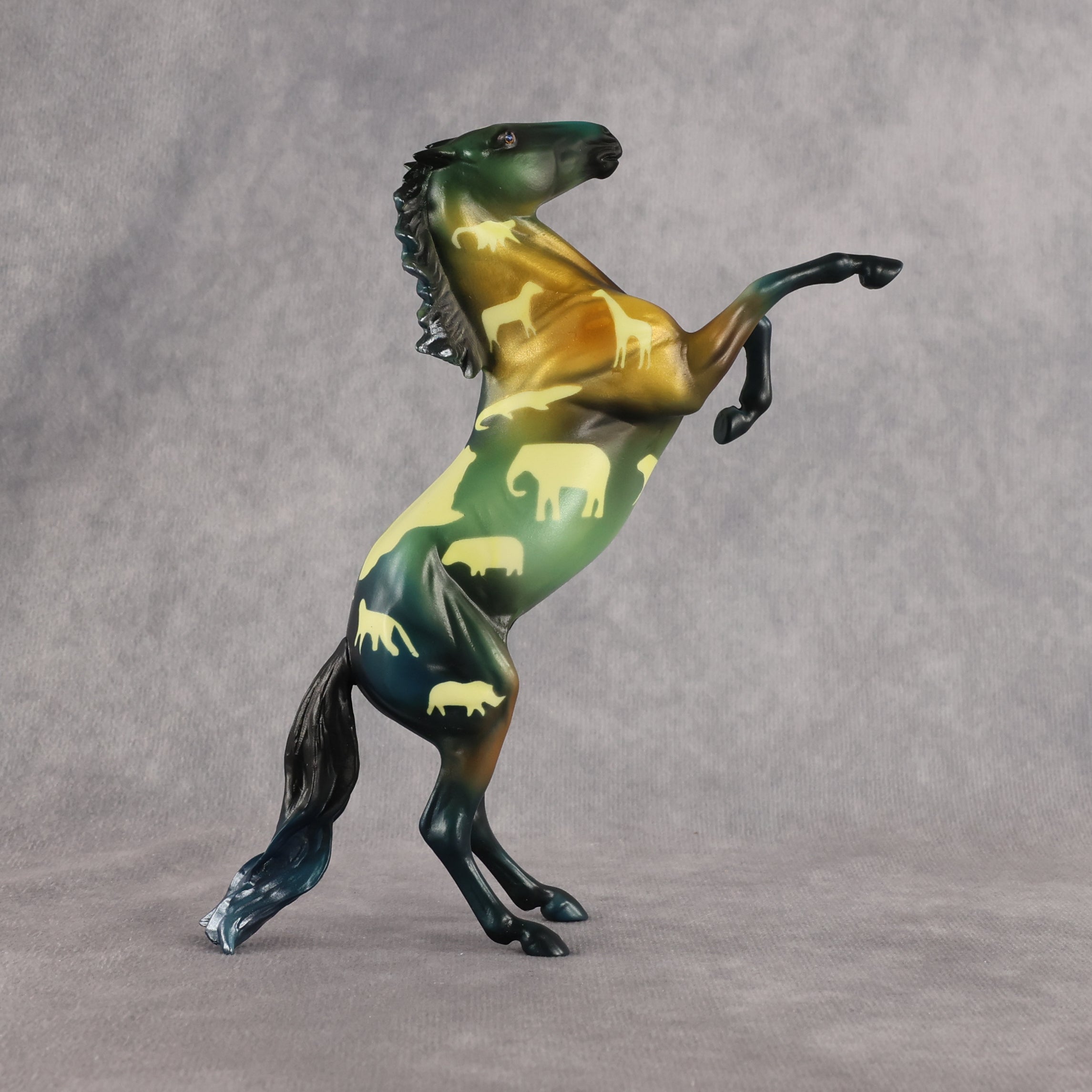 OOAK Pebble Mustang Blind Bag by Enrique Duarte WC26