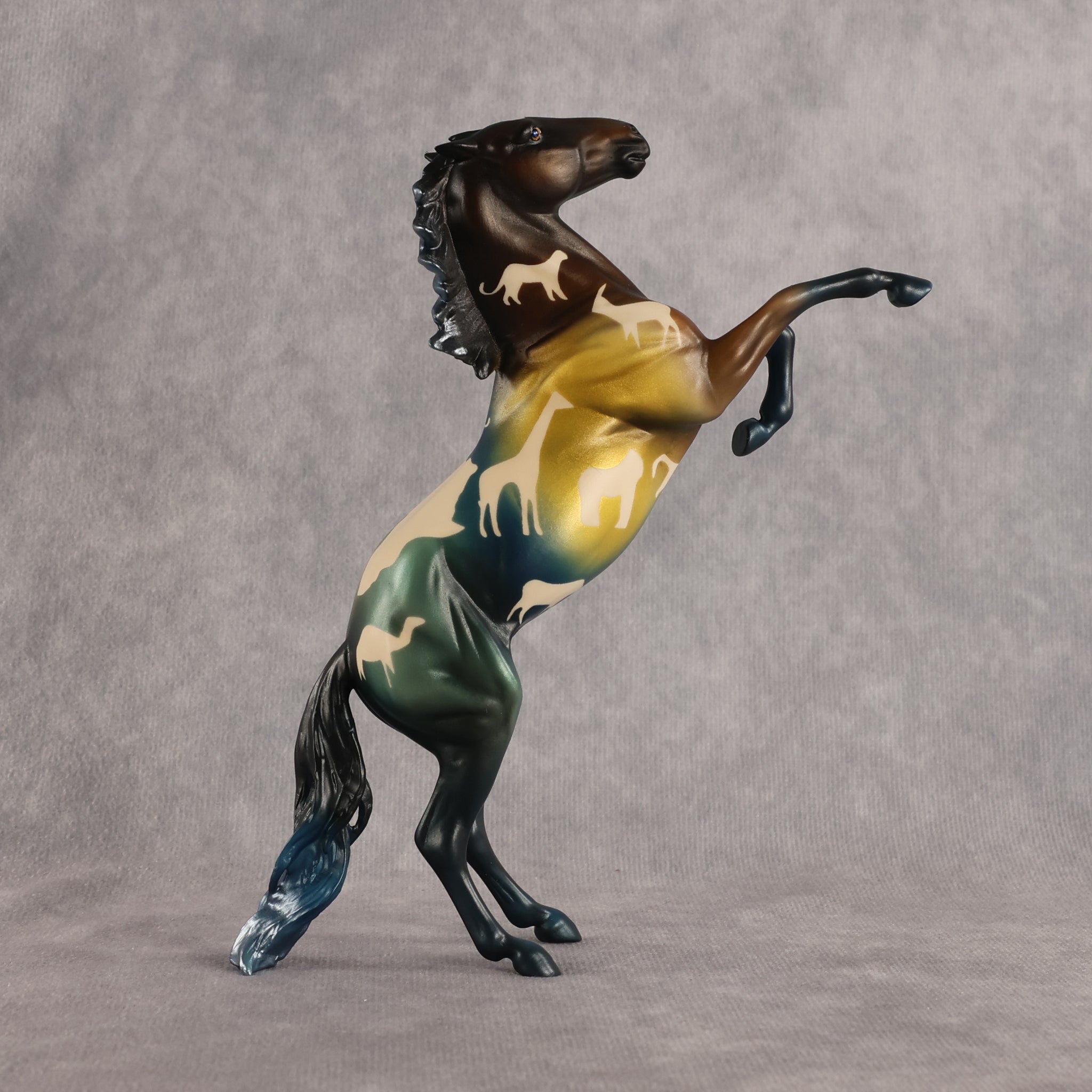 OOAK Pebble Mustang Blind Bag by Enrique Duarte WC26