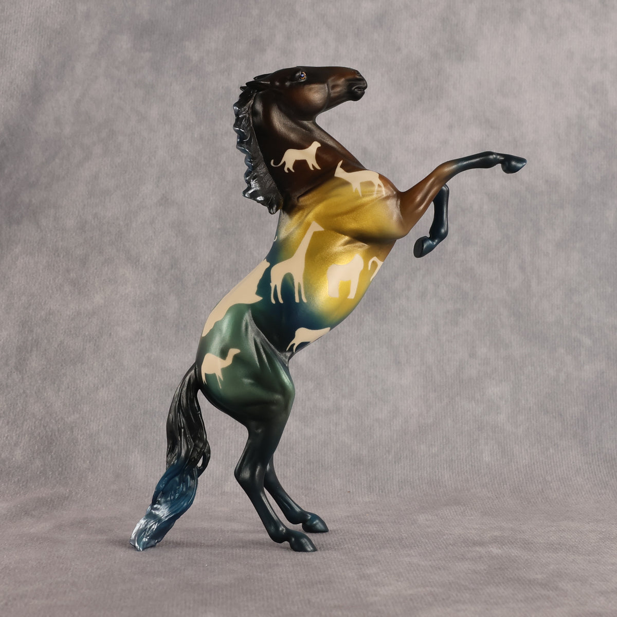 OOAK Pebble Mustang Blind Bag by Enrique Duarte WC26