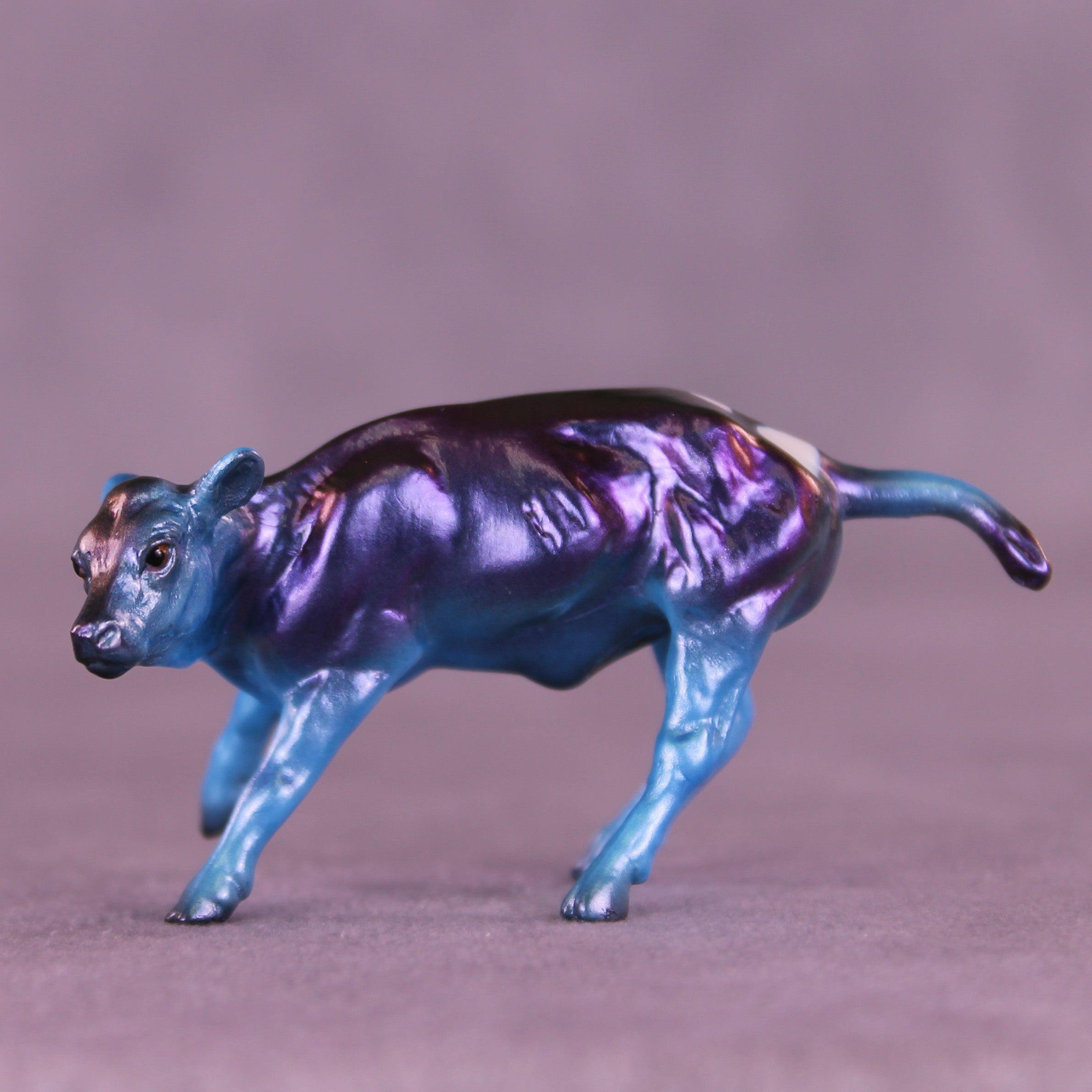NPD OOAK Chip Cow by Erin Corbett VV26