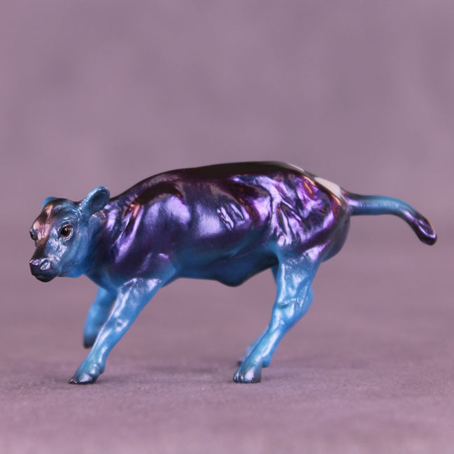 NPD OOAK Chip Cow by Erin Corbett VV26