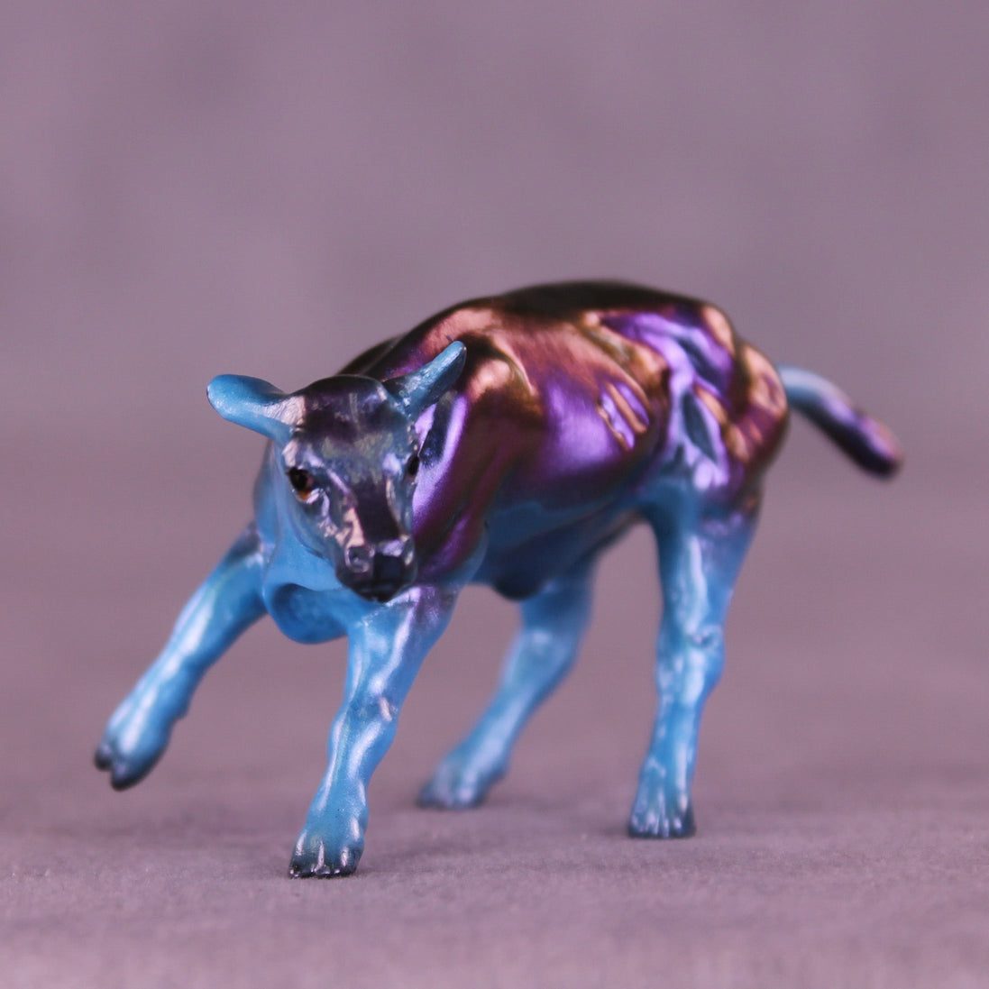NPD OOAK Chip Cow by Erin Corbett VV26