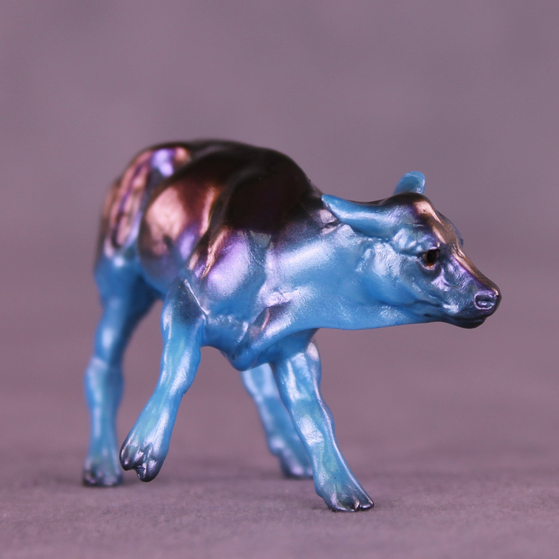 NPD OOAK Chip Cow by Erin Corbett VV26