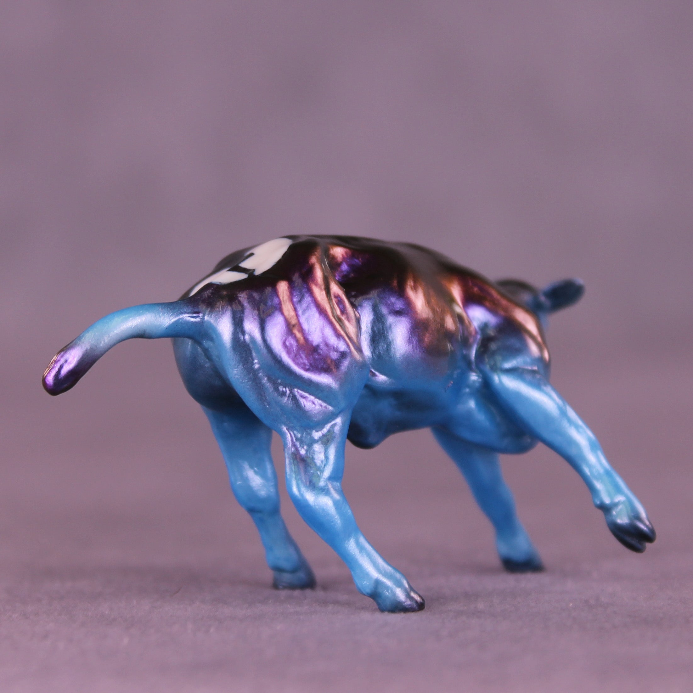 NPD OOAK Chip Cow by Erin Corbett VV26