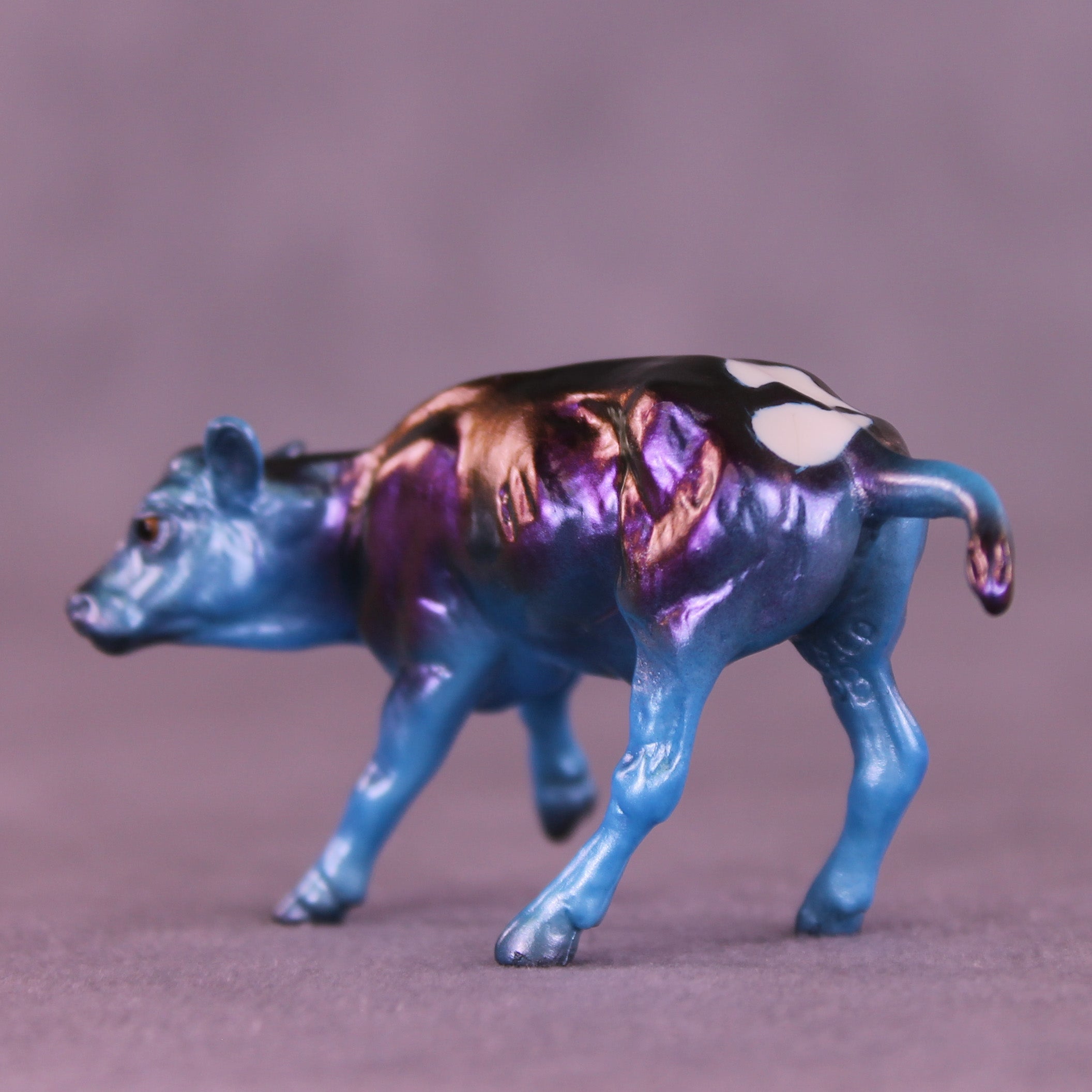 NPD OOAK Chip Cow by Erin Corbett VV26