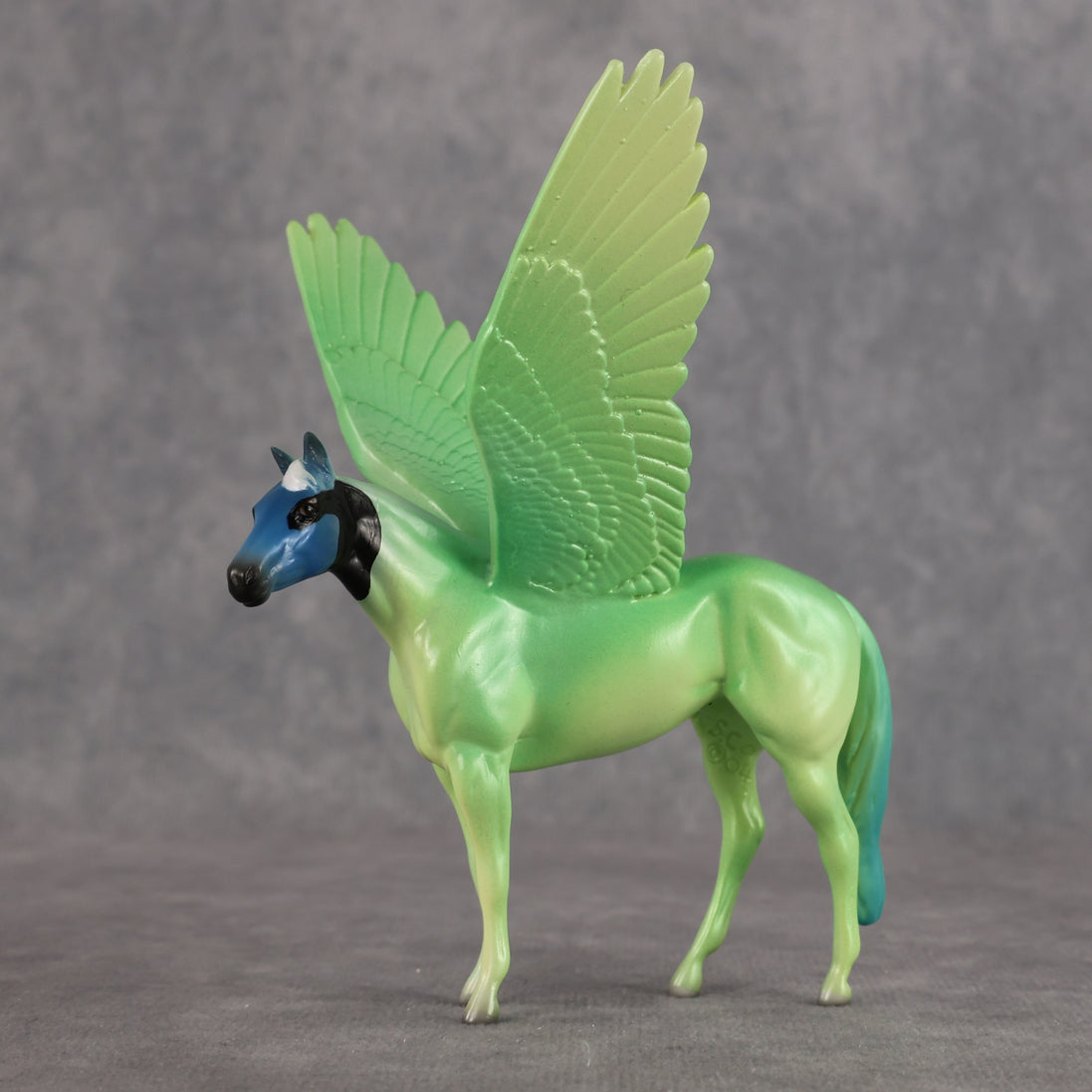 Nanners OOAK FCM Chip Stock Horse by Angela Marleau FTF26
