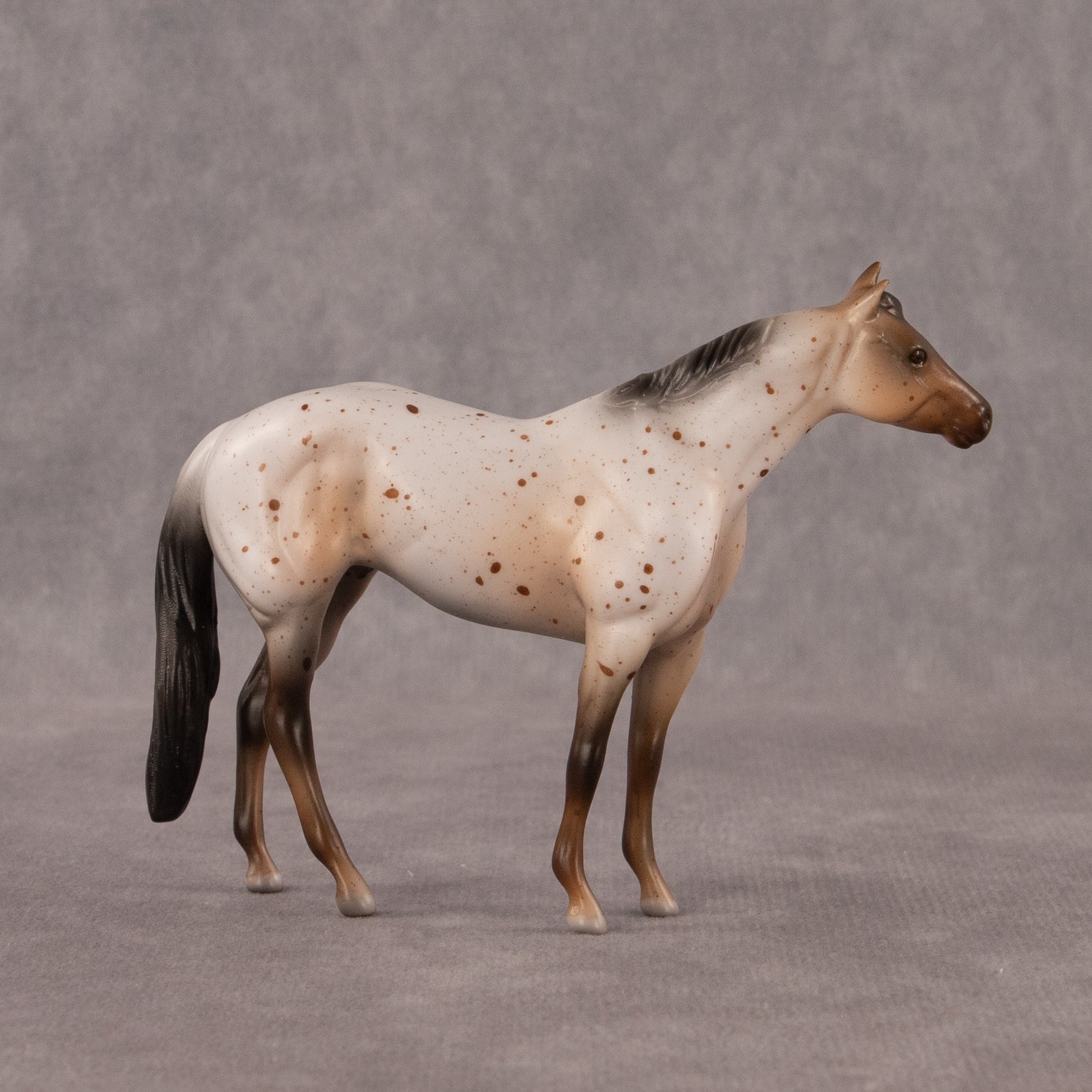 Neopolitan OOAK Chip Stock Horse by Madi Wiseman EQ26