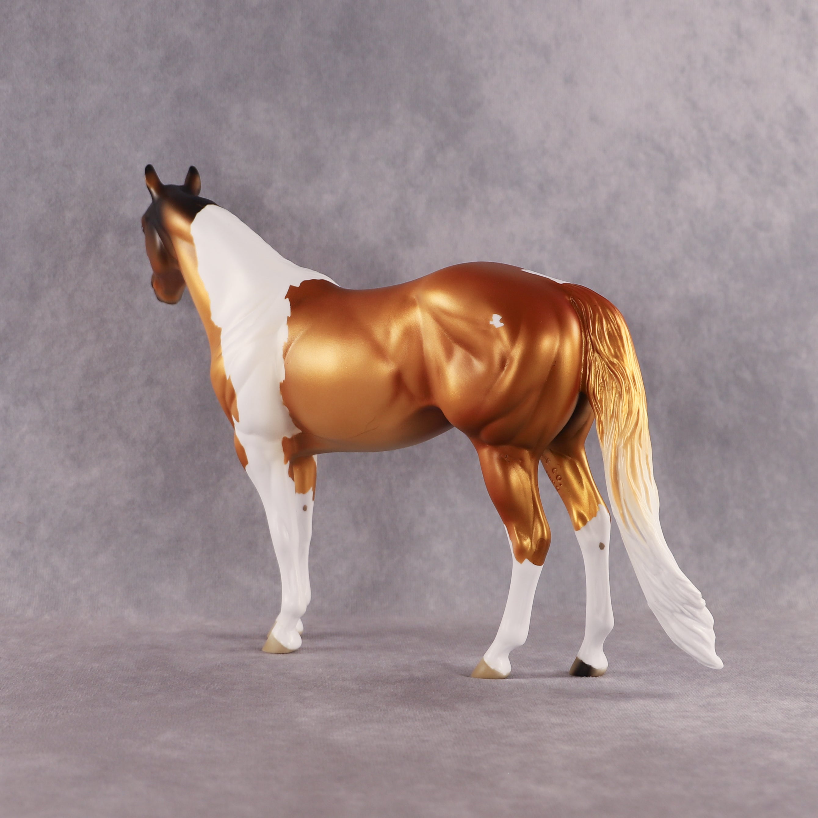 Never Not Gold OOAK Ideal Stock Horse by Alex Fortman EQ26