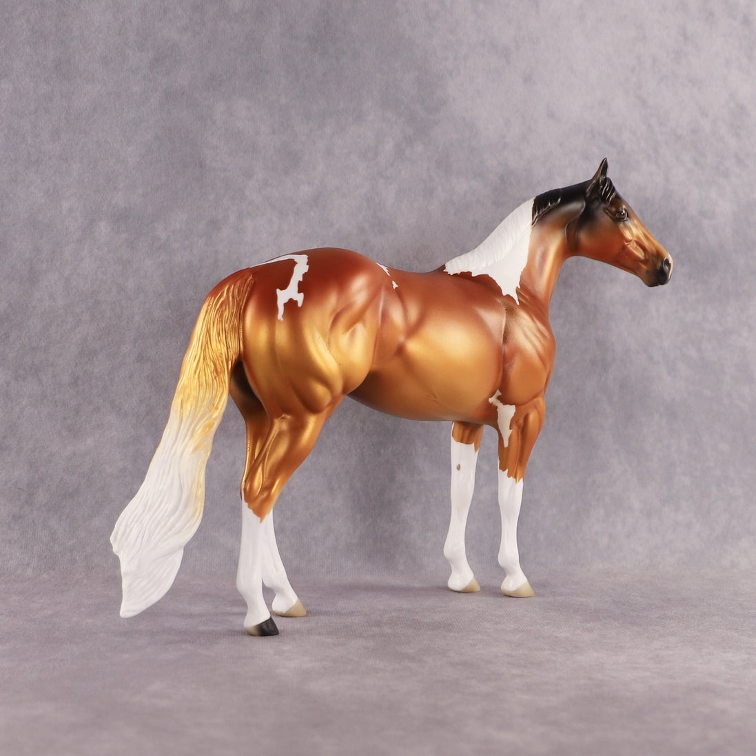 Never Not Gold OOAK Ideal Stock Horse by Alex Fortman EQ26