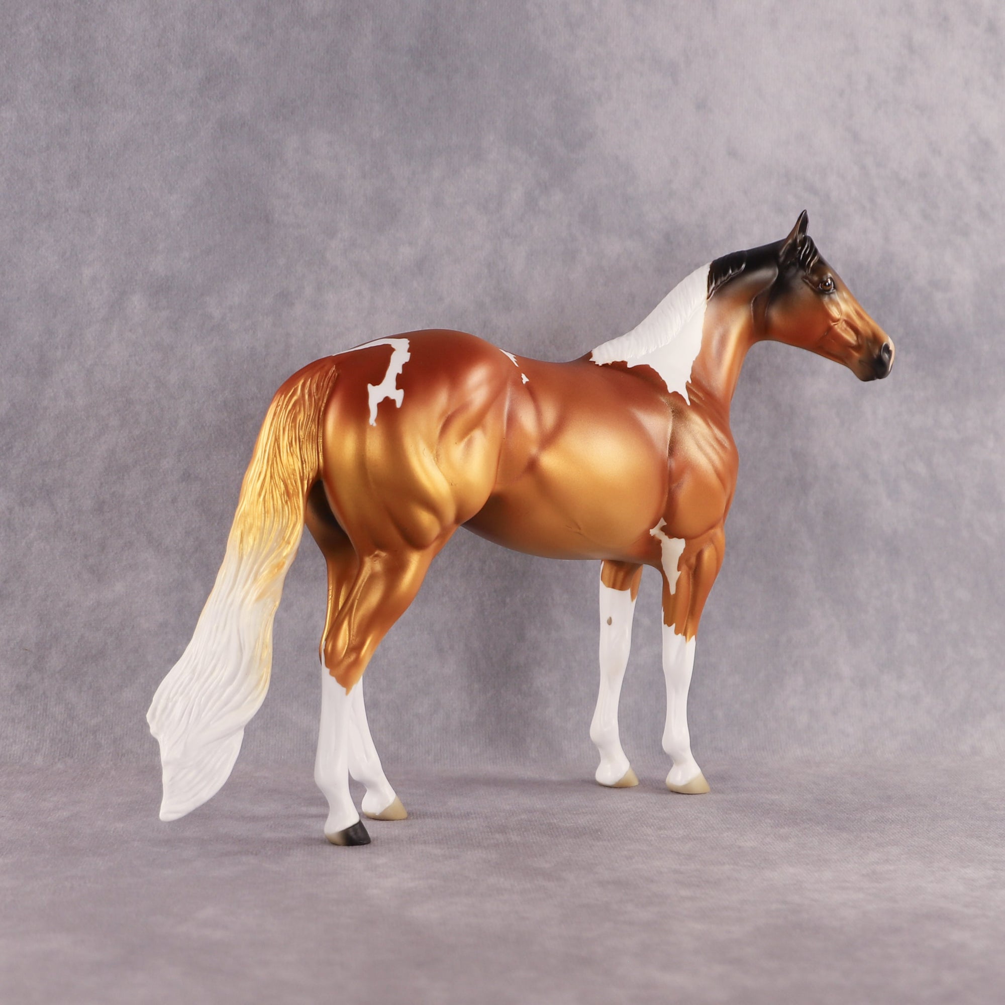 Never Not Gold OOAK Ideal Stock Horse by Alex Fortman EQ26